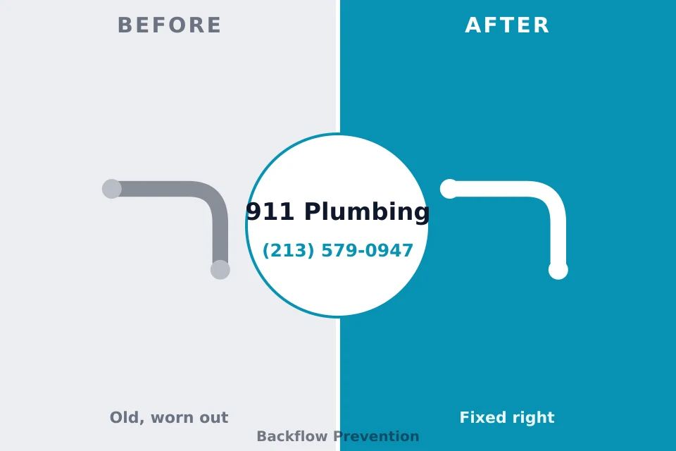 Before and after: plumbing repair Ridgeland, SC